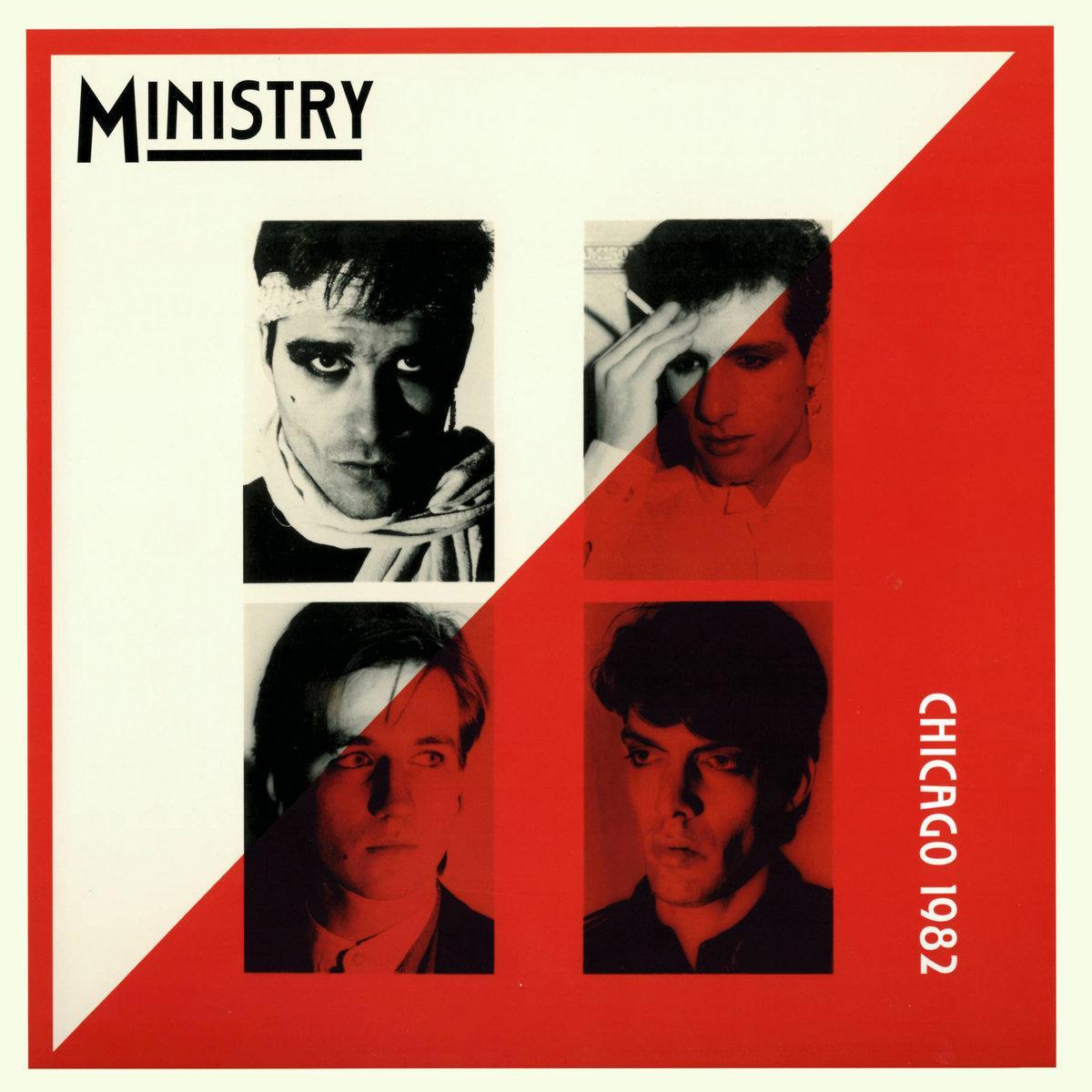 Ministry / Chicago/Detroit 1982 (Red Marble Vinyl)