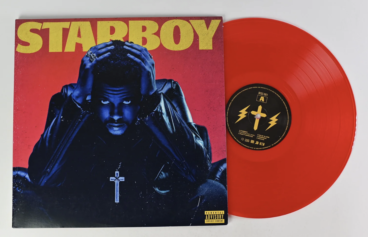 The Weeknd / Starboy (2LP/TRANSLUCENT RED VINYL/GATEFOLD)