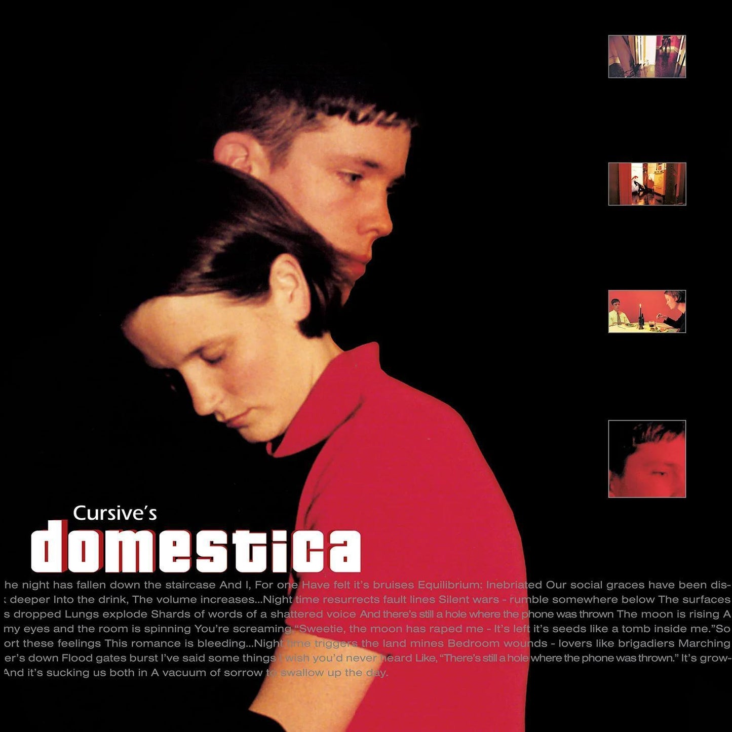 Cursive / Domestica (Red Smoke Vinyl)