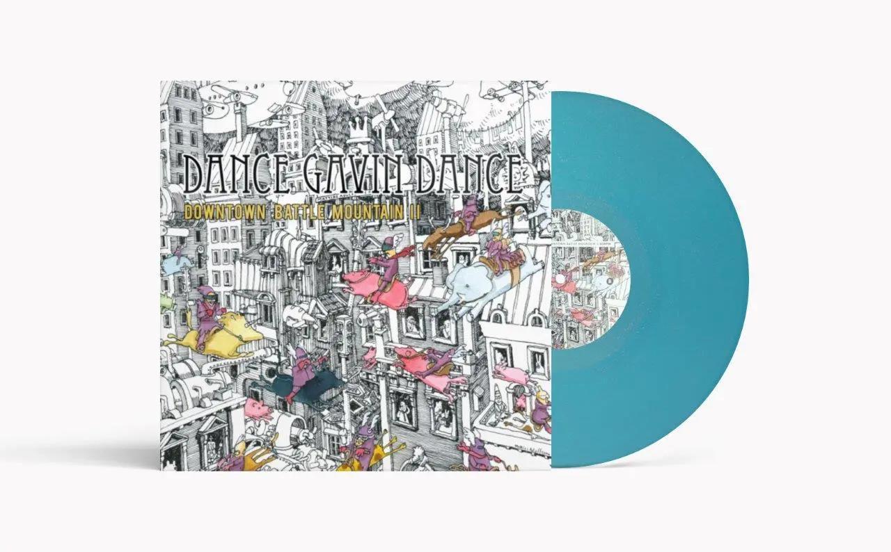 Davin Gavin Dance / Downtown Battle Mountain II (Blue Glitter Vinyl)