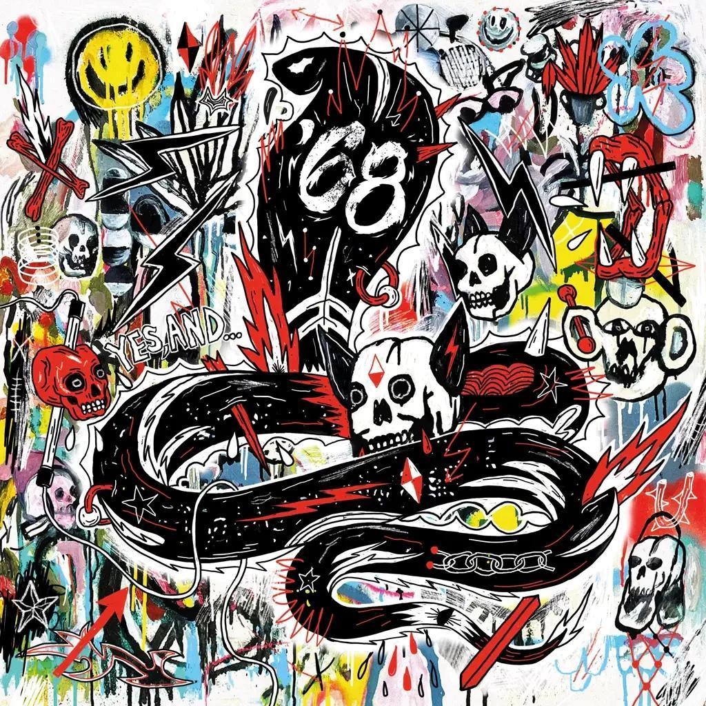 68' / Yes, And... (Black & White Splatter Vinyl)
