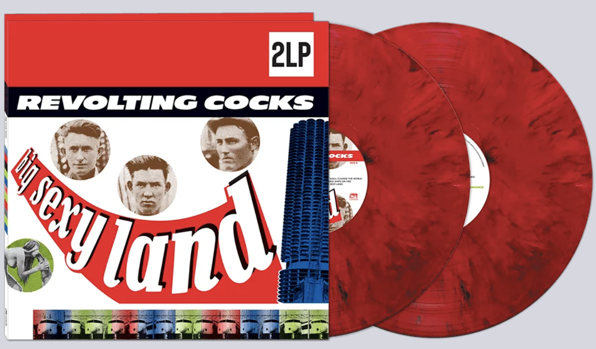 REVOLTING COCKS - BIG SEXY LAND (RED MARBLE VINYL)
