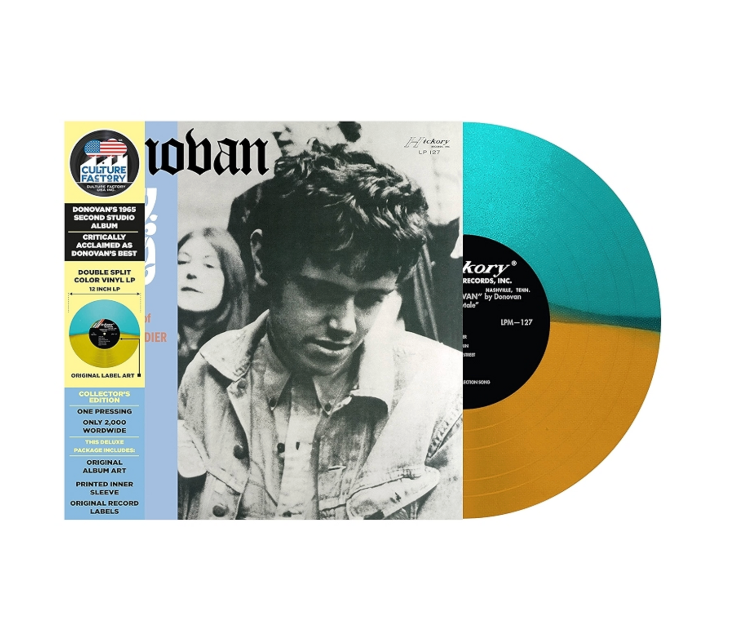 Donovan / Fairytale (Yellow & Blue Split Vinyl)