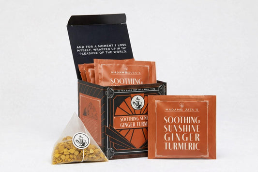 Soothing Sunshine Ginger Turmeric – Box of 15 Sachets