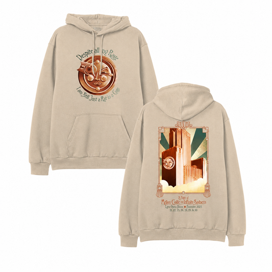 Sand Pullover Hoodie Despite All My Rage Night of MCIS Lyric Opera House