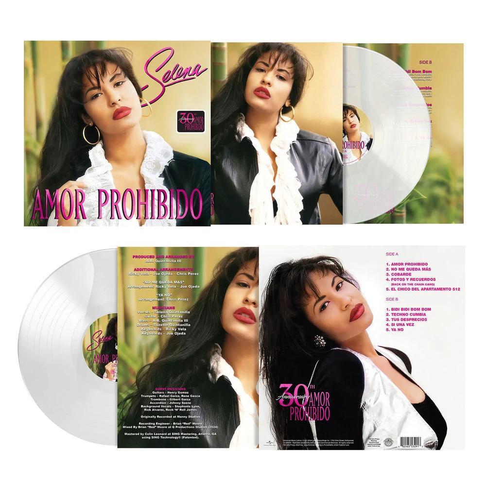 Selena / Amor Prohibido (Clear Vinyl)