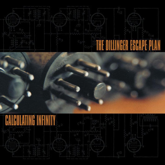 The Dillinger Escape Plan / Calculating Infinity (Orange Black Splatter)