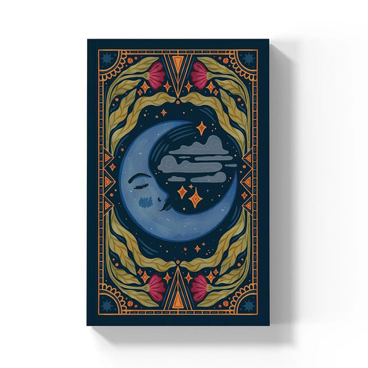 Moon Tarot Soft Touch Classic Layflat Notebook