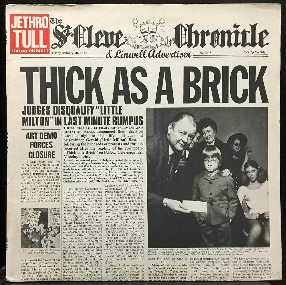 Jethro Tull / Thick As A Brick
