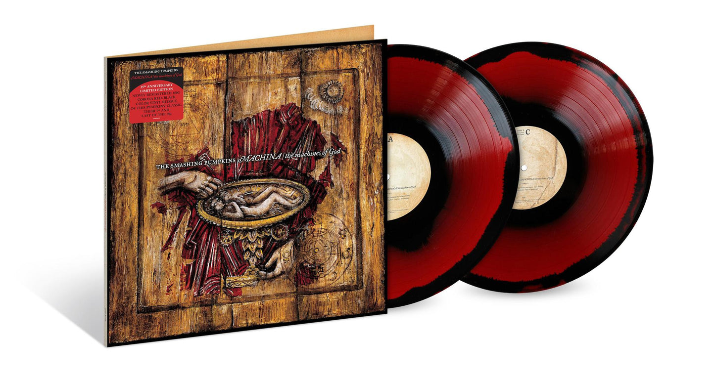The Smashing Pumpkins - MACHINA/THE MACHINES OF GOD Remastered 2LP 180G Red/Black colored vinyl