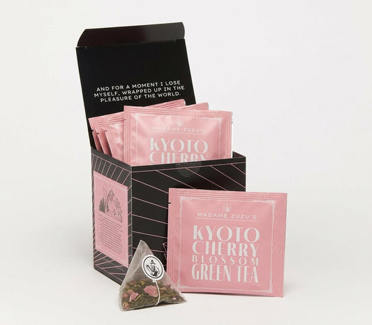 Kyoto Cherry Blossom Green Tea – Box of 15 Sachets