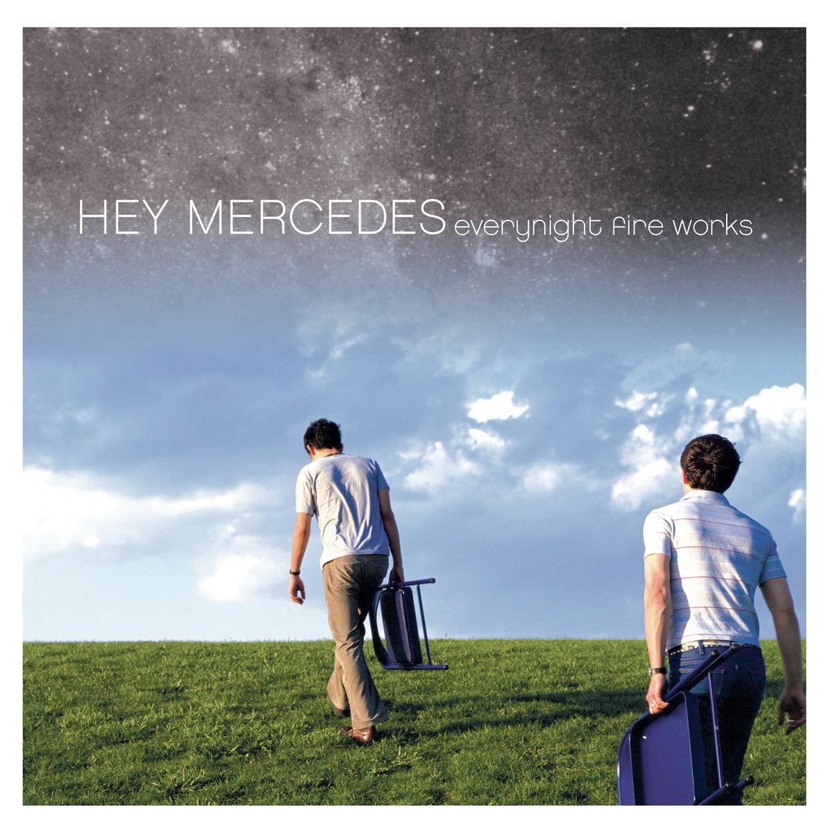 Hey Mercedes / Everynight Fire Works (Clear Blue Vinyl)