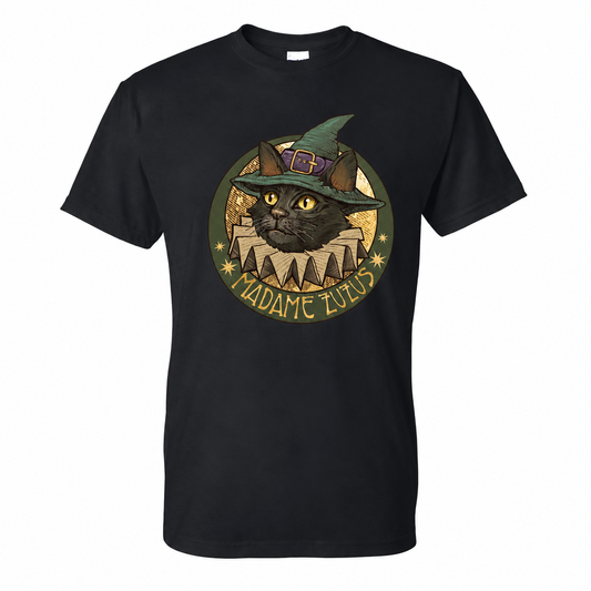 Witch Cat - Short Sleeve Shirt