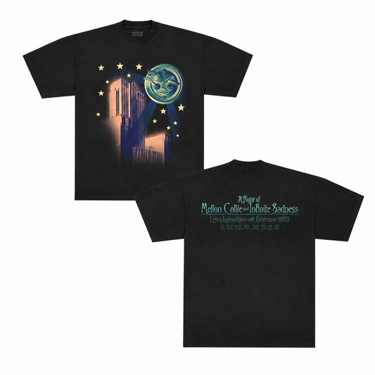 Building and Moon Lyric Opera House Black Tee