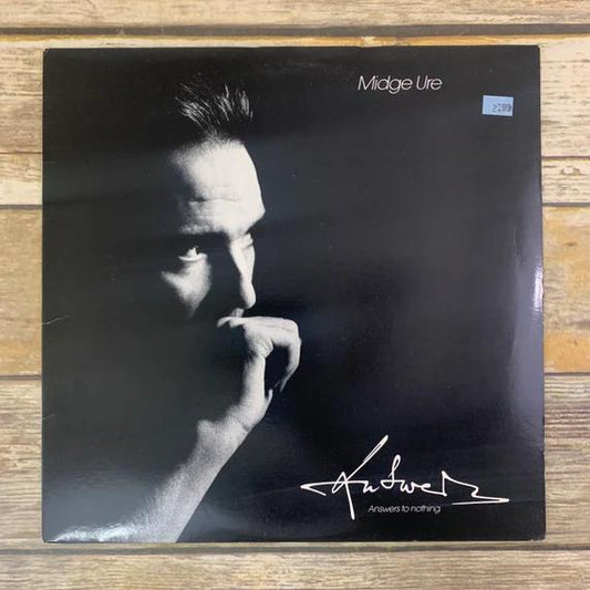 Midge Ure Answers to nothing